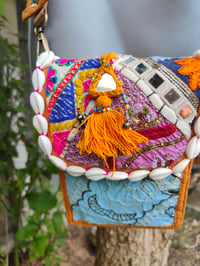 Image 4 of Jaz mini cross body bag - Tan