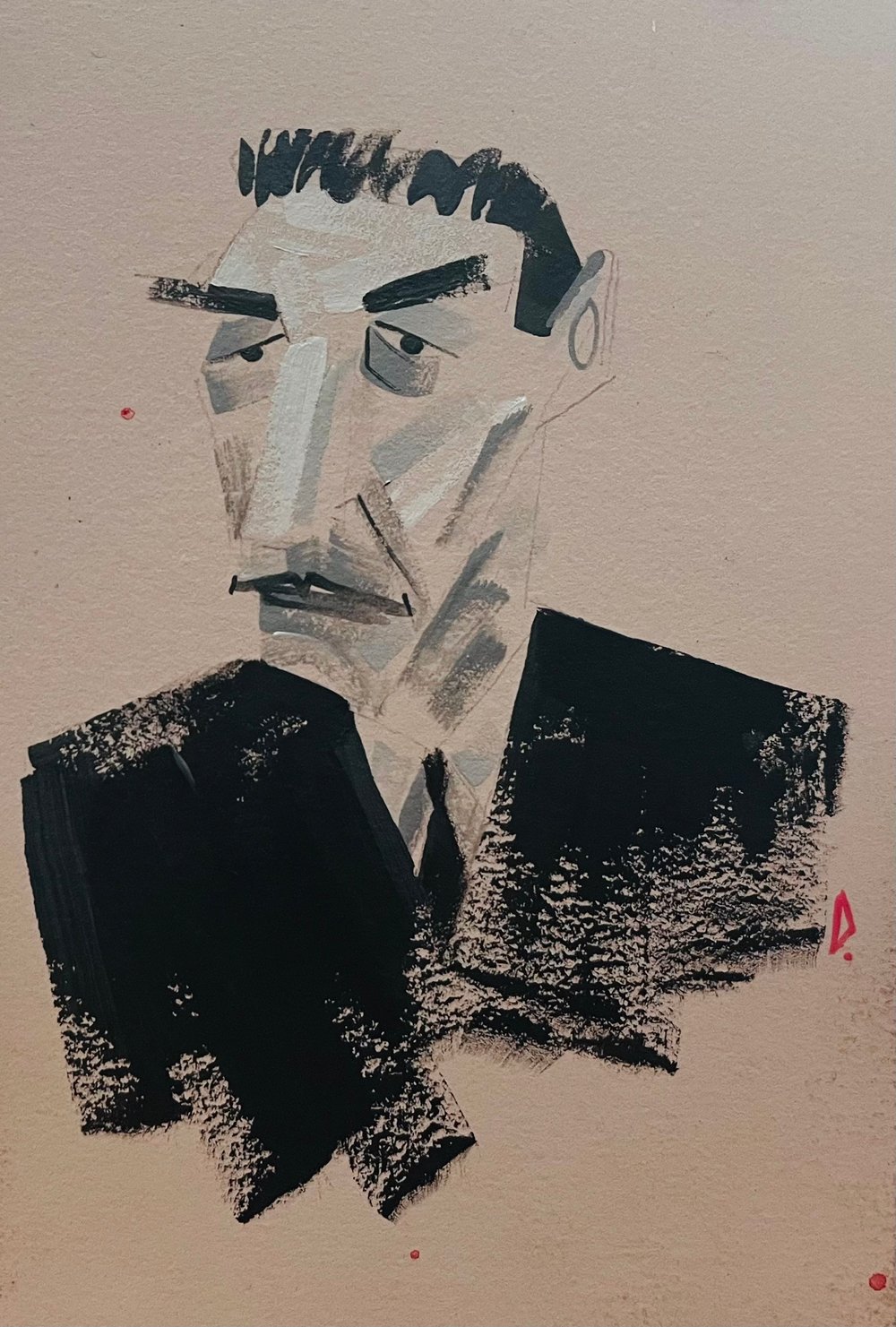 Caricature 30 - j. Robert Oppenheimer 