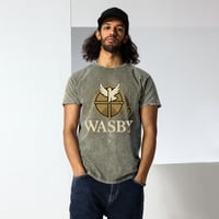 Image 2 of WASBY® Premium Denim Christian T-Shirt | Combed Cotton Faithwear Tee