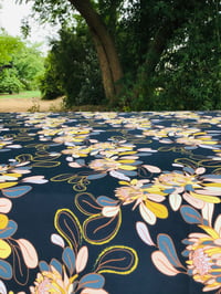 Image 2 of Tablecloth - KK Ginger Utopia (navy)