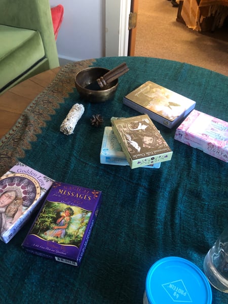 Image of Year ahead deep reading and energy clearing with flower essence 