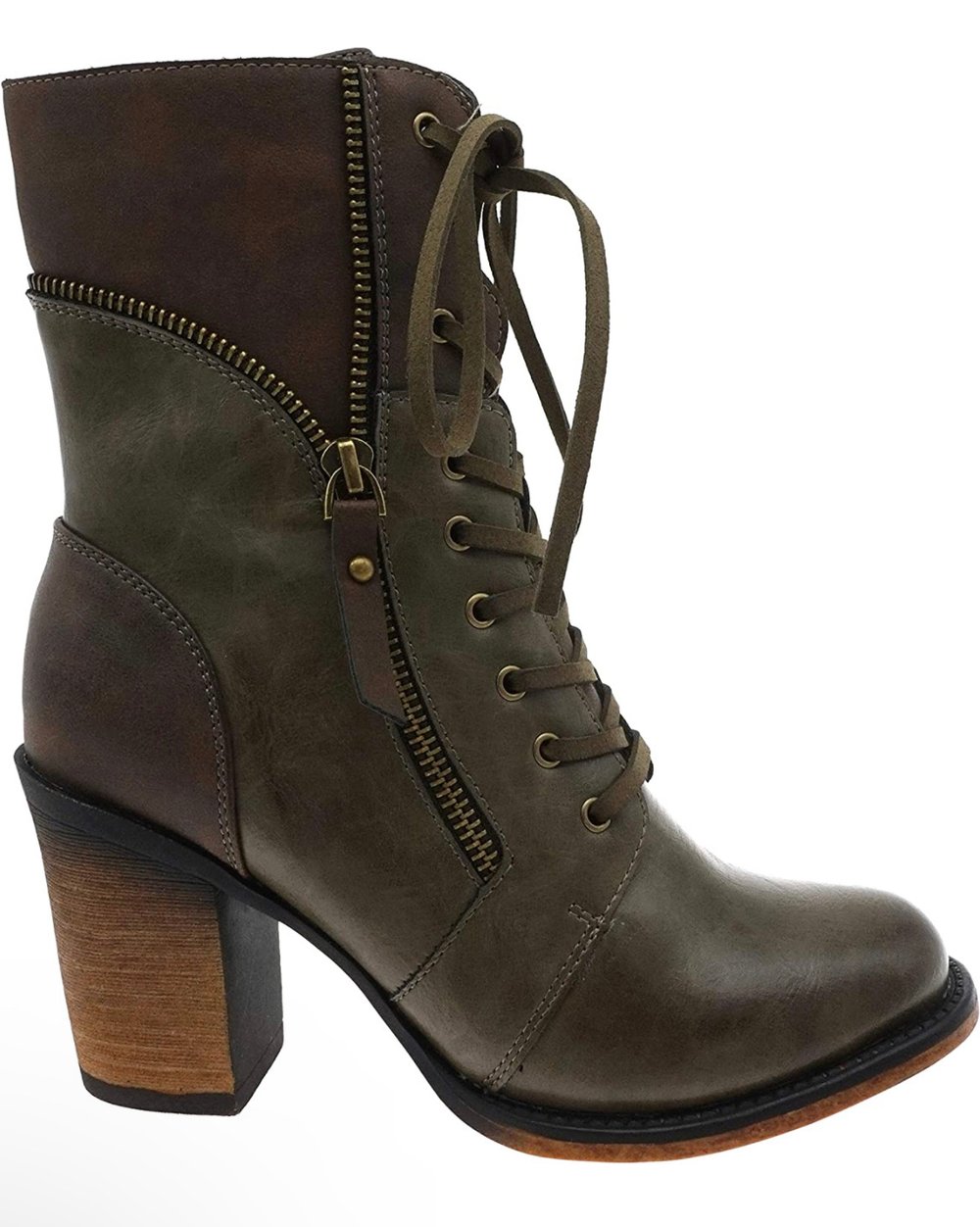 Image of Chamille Olive Boots