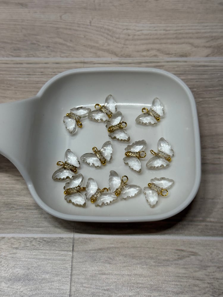 Image of Butterfly Bead Charms