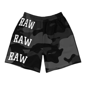 RAW Blackery Camo Athletic Shorts