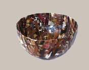 Image of Brown Recycled Magazine Bowl, Cup - Made from Recycled Magazines