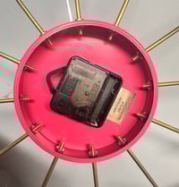 Image 3 of Whimsical Brights Facet Ball Clock