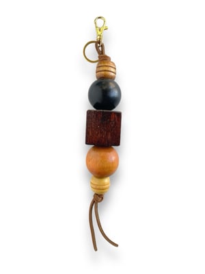 Image of BRUTALIST BLOCK BAG CHARM / KEYCHAIN #1
