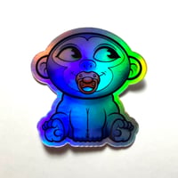Image 1 of Holographic Baby Apes