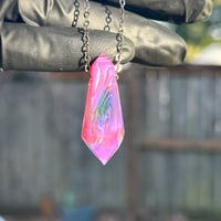 Image 13 of Crystal Pendant 3 - UV Psychedelic Pink