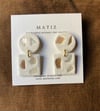 Small Zoey's | square dangle w/ seashells 