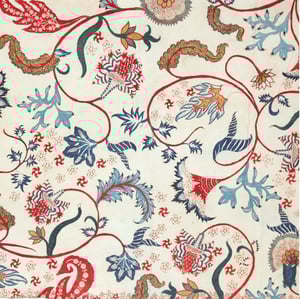 Image of HAND PAINTED CHINTZ