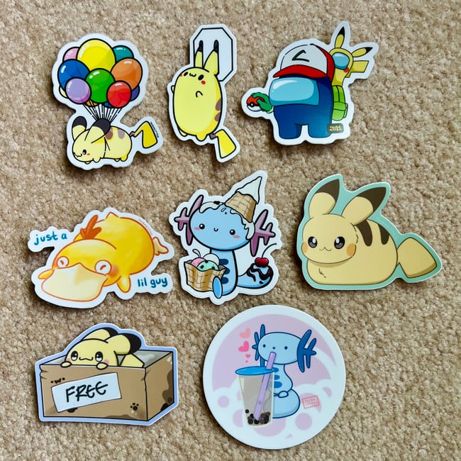 Pokemons Stickers