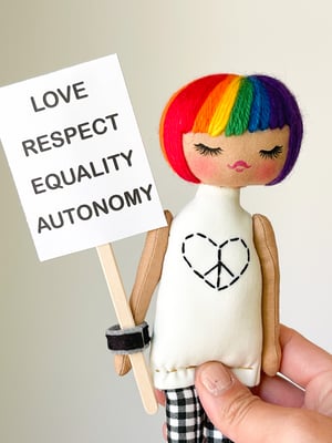 Image of RESERVED FOR JOEY Pride Collection Little Doll Revel