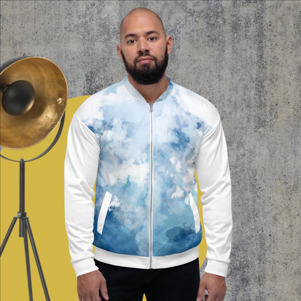 Head In The Clouds Unisex Bomber Jacket