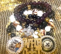 Image 1 of Who Dat N O Saints 4 stack 