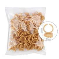 Image 2 of Heart Shaped Glue Rings 