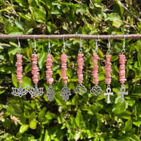 Rhodochrosite Earrings