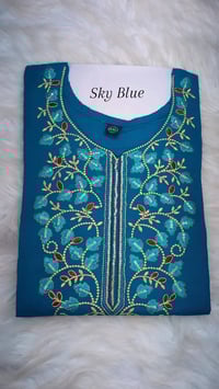 Image 7 of KSV8105-1 Pc Soft Rayon Slub Kurthi