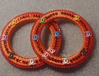 Image 1 of Luxe on Fire Statement Hoops
