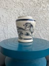 Panther vase