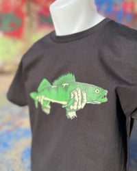 Image 2 of Black “Walleye” Tee