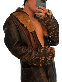 Image 4 of Roberto Cavalli goat leather coat