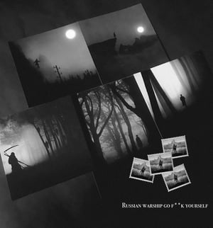 PACK Of DARKART PRINTS 5/10pcs + Russian warship go f**k yourself.