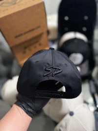 Image 2 of San Diego Soccer Hat Corduroy Visor (Full Black)