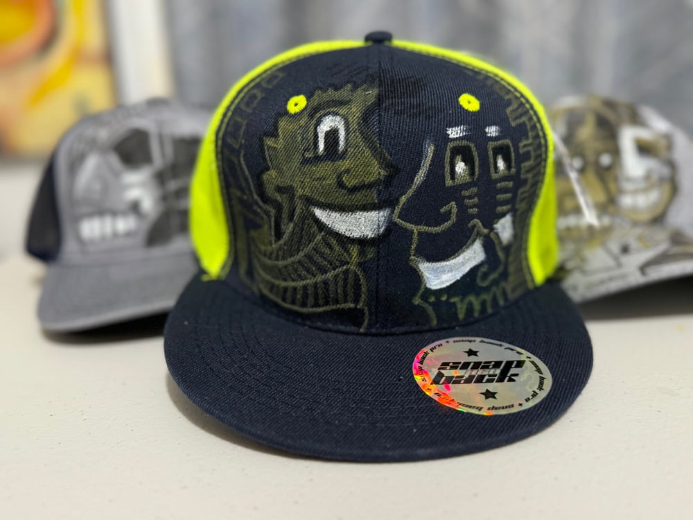 Image of trucker hats/snap backs