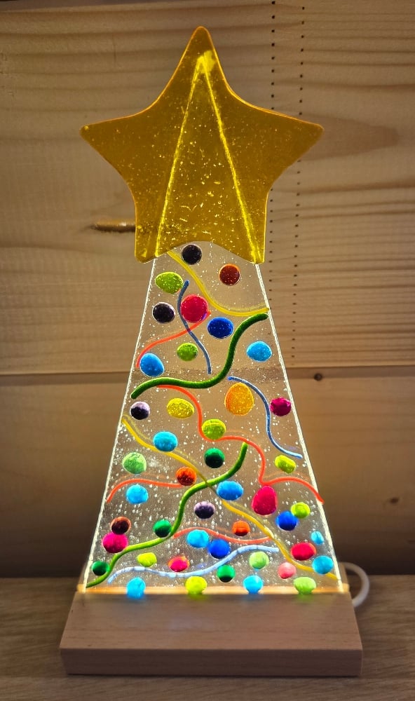 Image of Light up Bauble Christmas Tree