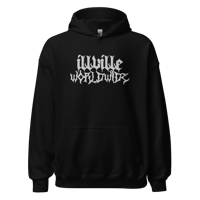 Image 1 of illville Worldwide Embroidered Logo Hoodie