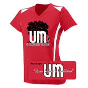 Image of Ultrarunning Matters Womens Red Running Shirt