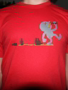 Image of Busted Pixel Drunk Man Shirt