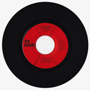 Image of Eddie Bo and the Soul Finders 'We're Doing It (Thang)' 7"