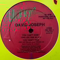 David Joseph - You Can't Hide (Your Love From Me)