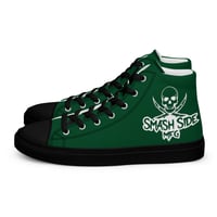 Image 5 of  Forest Green Black Flag High Tops