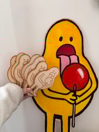 DIY Lollipop Dude Wood Blanks