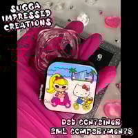 Image 6 of Barbie & Hello Kitty Dab Container