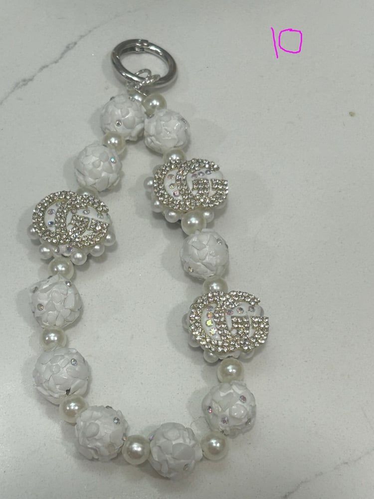 Image of bling phone charms 