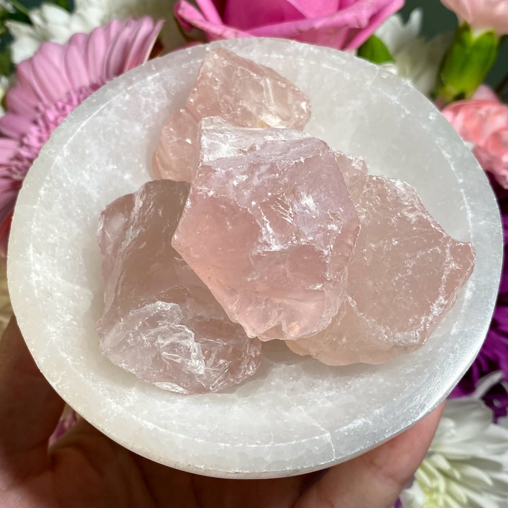 Image of Rose Quartz Raw Piece