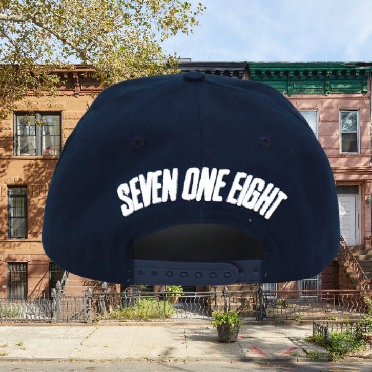 SLC Seven One Eight Series Snapback NAVY *PreOrder*