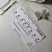 Image 7 of 12 month Savings Journey Tabbed Envelopes A6
