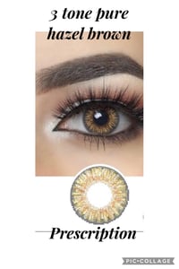 3 tone hazel brown (prescription)