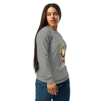 Image 12 of Women HEALING PROCESS Garment-dyed heavyweight long-sleeve shirt