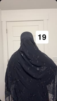 Image 18 of VIP Rihana Glitter Large hijabs 