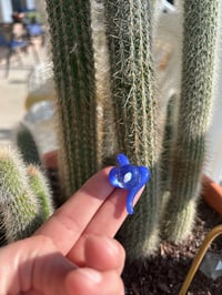 “twisted vision” abstract opal pendant