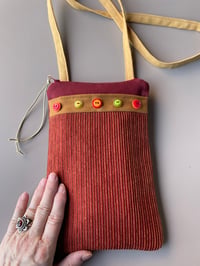 Image 1 of Fun Buttons Carry Case With Crossbody Strap