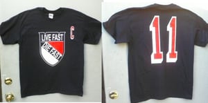 Image of Live Fast Die Fast Crest Short Sleeve T