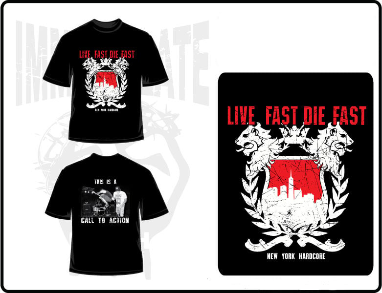 live fast die pretty shirt