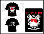 Image of Live Fast Die Fast NYHC Call To Action Short Sleeve T-Shirt